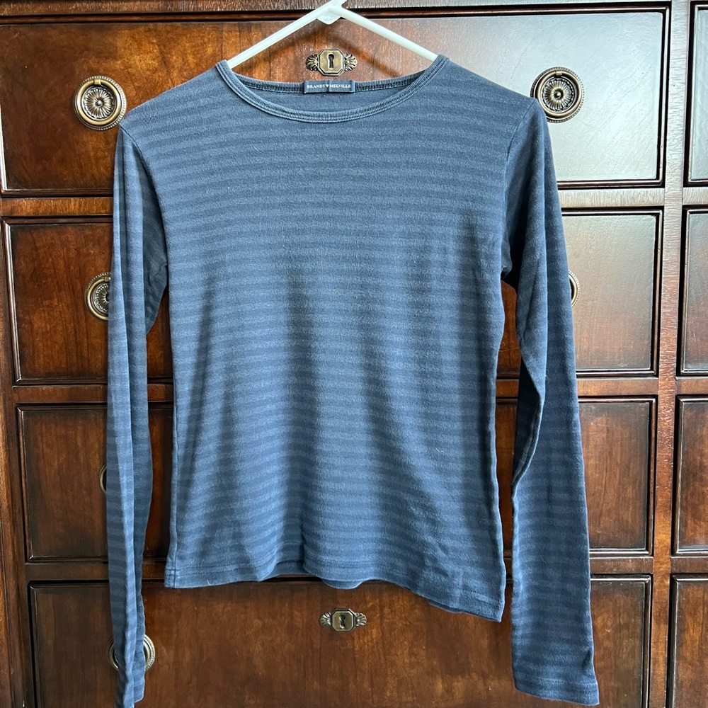 Brandy Melville Striped Long Sleeve Tee